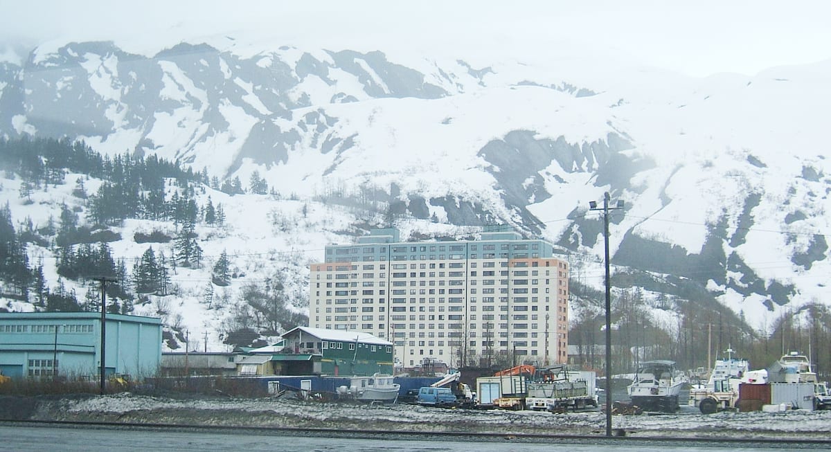 The Town in Alaska Where the Entire Population Lives Inside One 14 ...