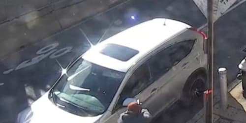 New surveillance footage shows ICE confrontation in NYC street before shooting