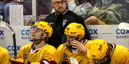 ASU hockey coach is put on leave as hospitalized player remains on life support