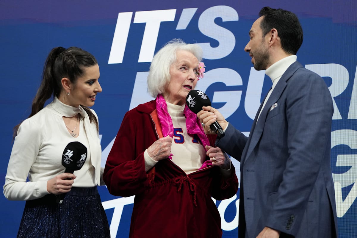 Tenley Albright, 90, takes in Olympic figure skating 70 years after ...