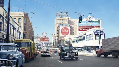24 rare photos that capture life before interstate highways