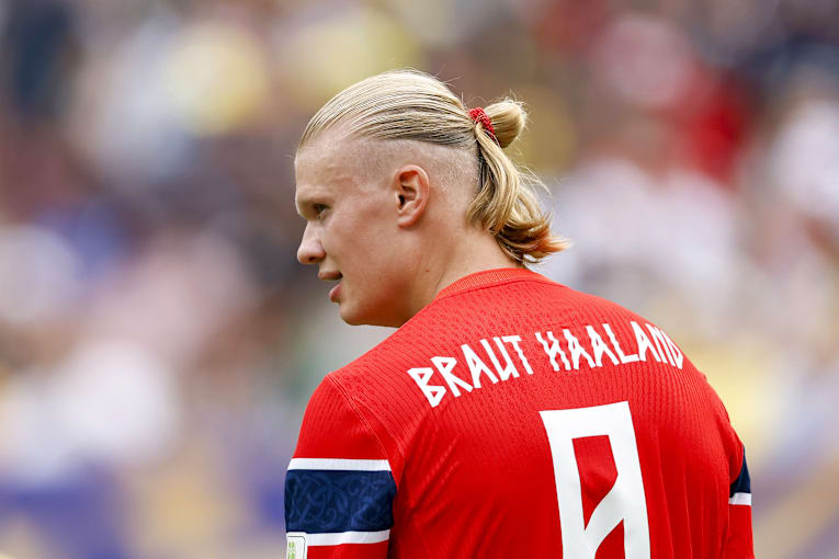 Why Erling Haaland has 'Braut' on the back of his Norway jersey