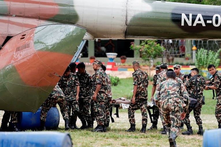 Rescuers search for survivors after devastating&nbsp;Nepal flood