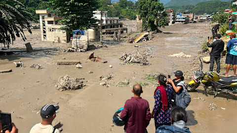 Scores killed, Americans among hundreds missing after Nepal flash floods