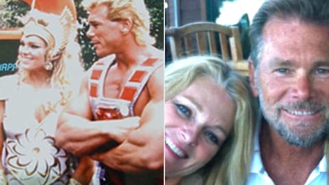 Real-life couple behind He-Man and She-Ra look back on ‘surreal’ time touring as the iconic heroes decades later 