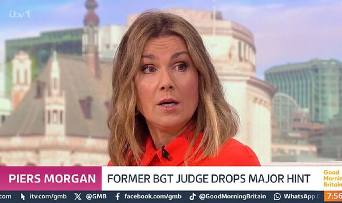 GMB's Susanna Reid reacts to Piers Morgan's bombshell ITV show 'return' - AOL