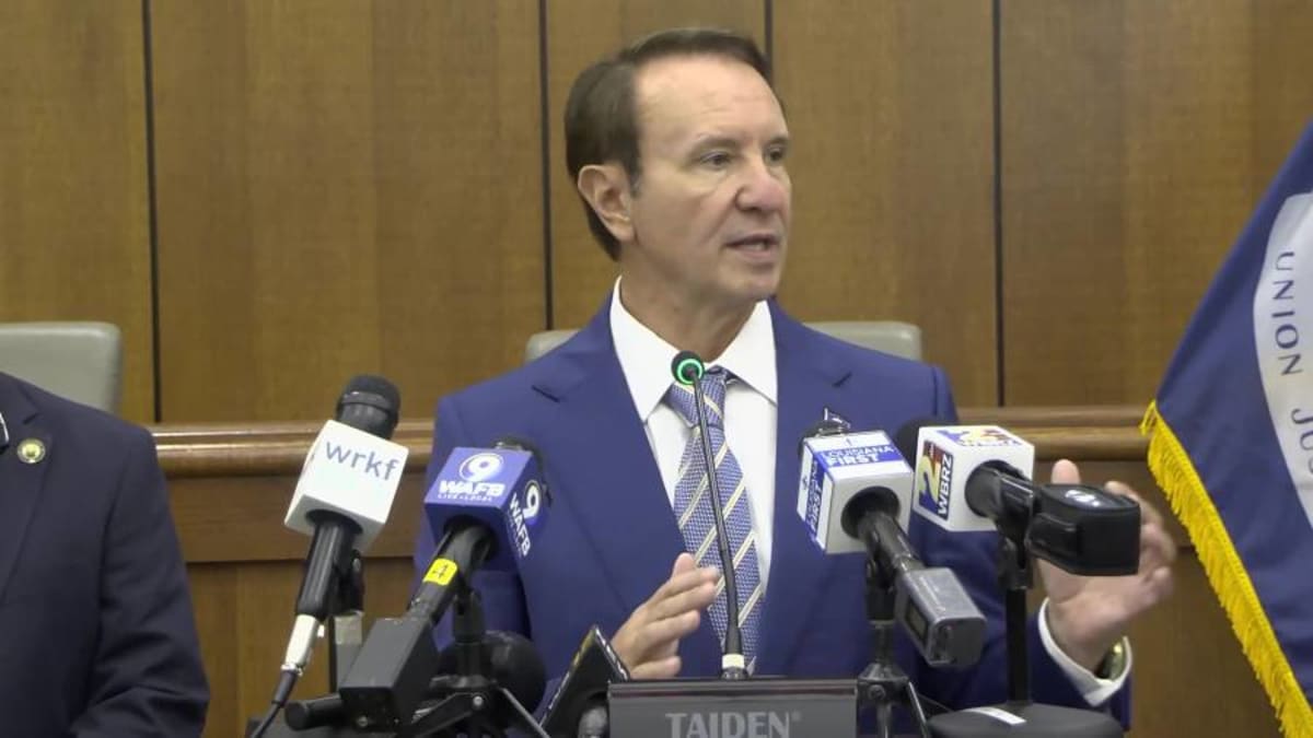 Gov. Jeff Landry urges voters ahead of midterm election