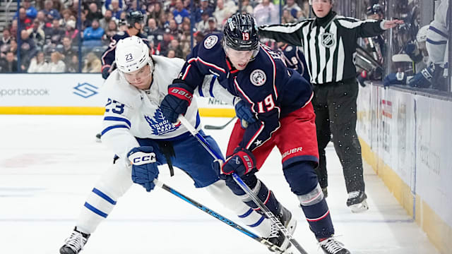 Matthew Knies gives Columbus Blue Jackets a 'moose' on the loose