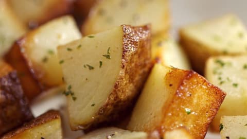 Ina Garten's garlic roasted potatoes are just as good as you'd expect