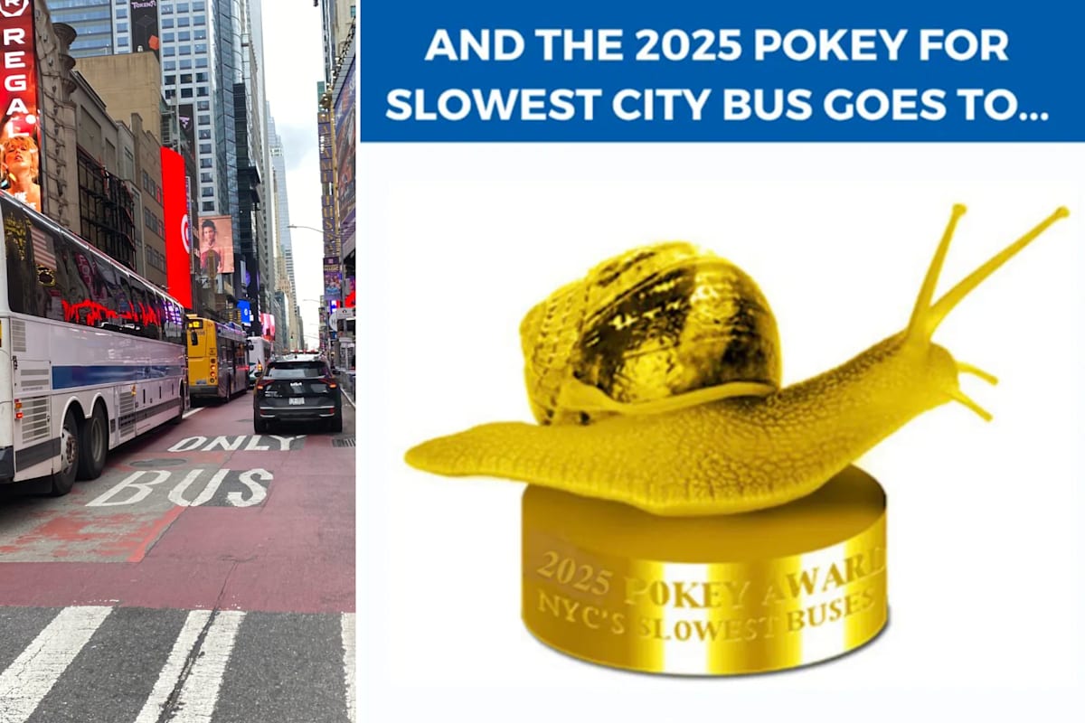 NYC’s M42 bus wins ‘award’ as city’s slowest while riders rage they’d ...