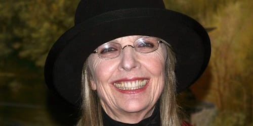 Diane Keaton's iconic 'No More War' hat went up for auction,  and a 'Father of the Bride' costar just had to have it