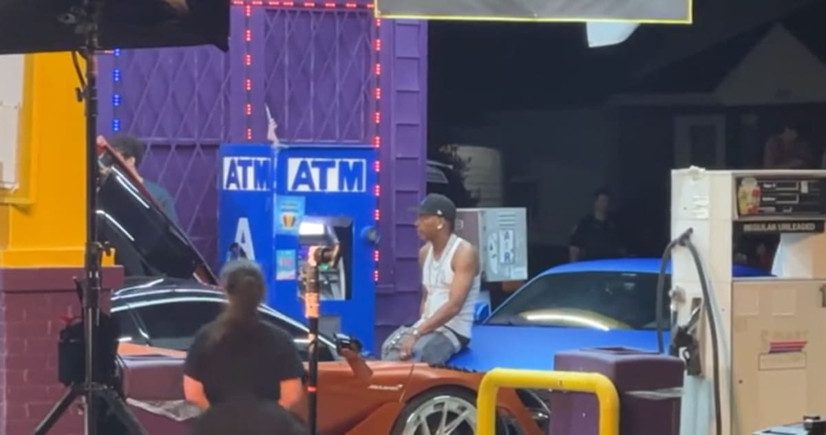 Rapper Area. Sign MrBeast and rapper Lil Baby spotted filming in Greenville - AOL