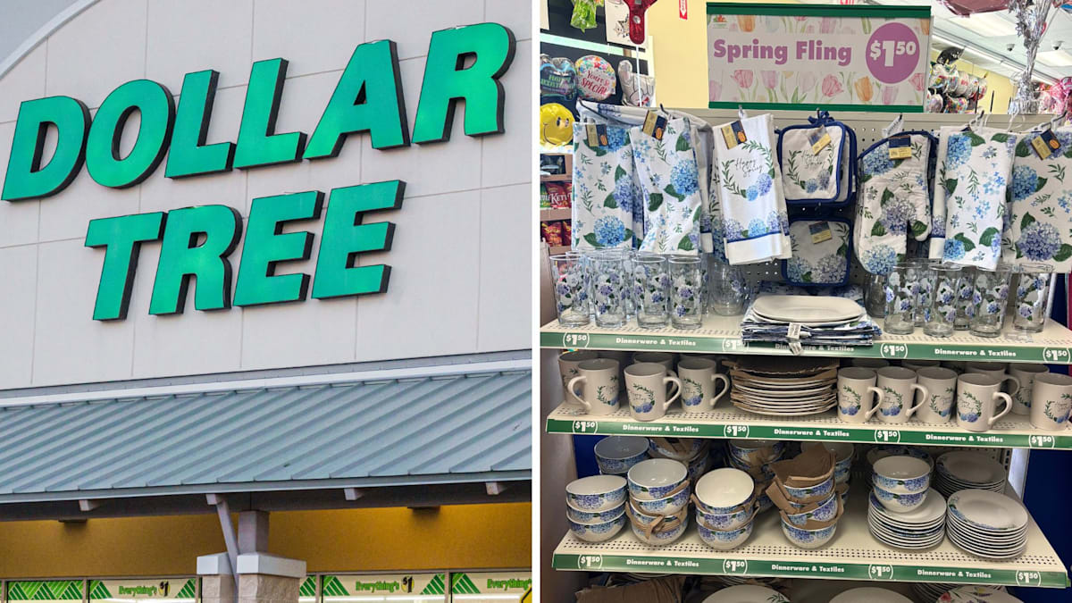 Dollar Tree Hydrangea Dinnerware Set Is $1.50 Each!