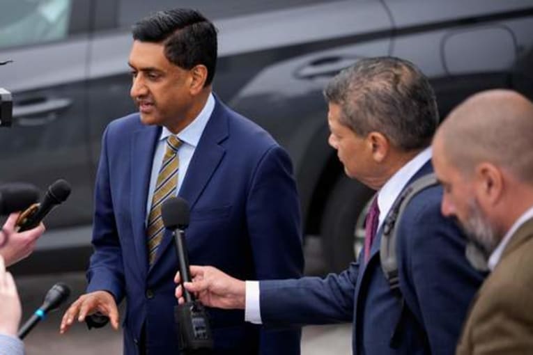 Congressman Ro Khanna says armed Israeli settlers detained him in West Bank
