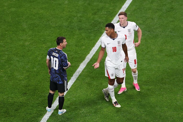 Jude Bellingham clarifies reason of viral Lionel Messi World Cup clash