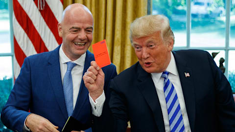 FIFA's Infantino targeted by complaint to Olympic ethics body after Trump lobbying on Balogun ban