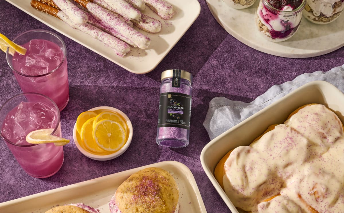 McCormick Launches New Black Currant Seasoning and Finishing Sugar - AOL