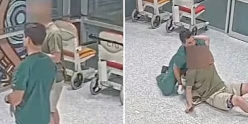 Hero nurse uses jiu-jitsu skills to take down violent patient
