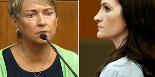 Tense moment at Lindsay Clancy trial as mother-in-law is asked startling question &mdash; and defense objects