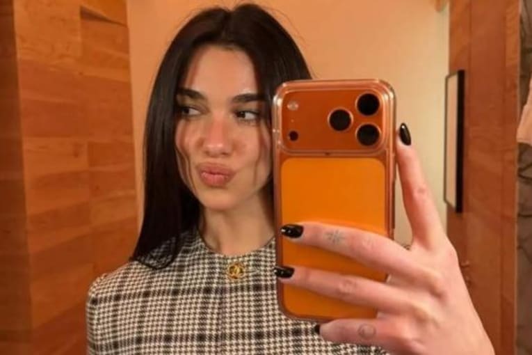 Dua Lipa goes bold in a daring see-through bralette for Vogue Italia
