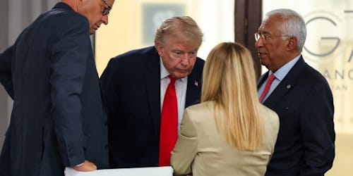 Trump, Italian PM Giorgia Meloni feud online over G7 photo