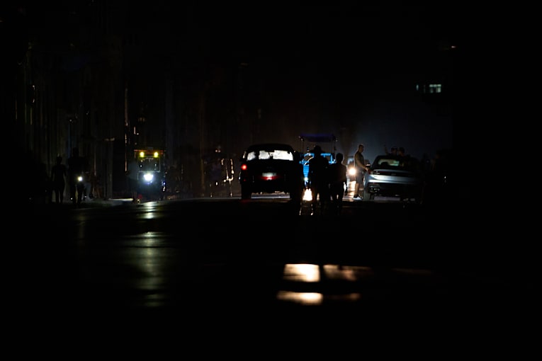 An islandwide blackout strikes Cuba for the second time this week as its grid crumbles