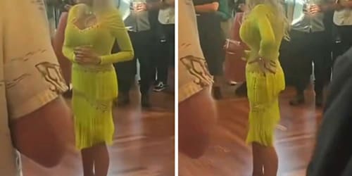 Fan's footage labeled 'the last video I took of Dolly Parton' appears to show icon full of life 'till the very end'