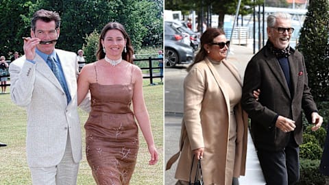 The style evolution of Pierce Brosnan and his wife, Hollywood&rsquo;s chicest couple