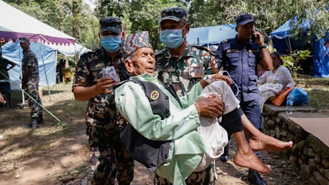 Bodies of Nepal flood victims wash up 100 miles away