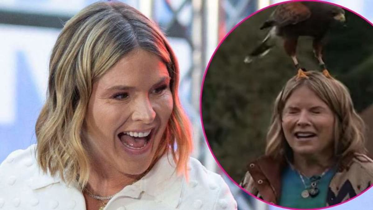 Jenna Bush Hager Shades Ex - Boyfriend While Comparing Him to a Falcon After Bird Lands on Her Head : I Dont Love It