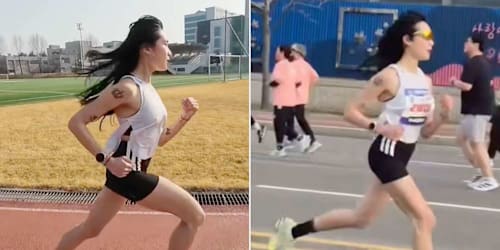 Running influencer Yoo Ji-won, 25, dies after collapsing at the end of half-marathon