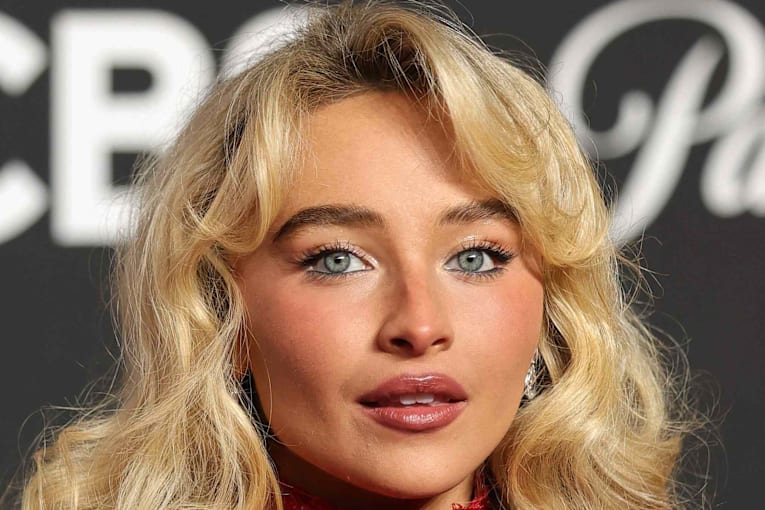 Sabrina Carpenter looks angelic in tulle nightie while celebrating 2-year album anniversary