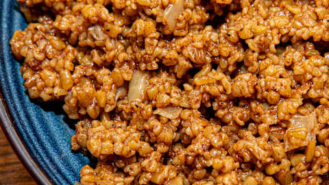 For more flavorful risotto, pilaf and grain salads, start with this simple step
