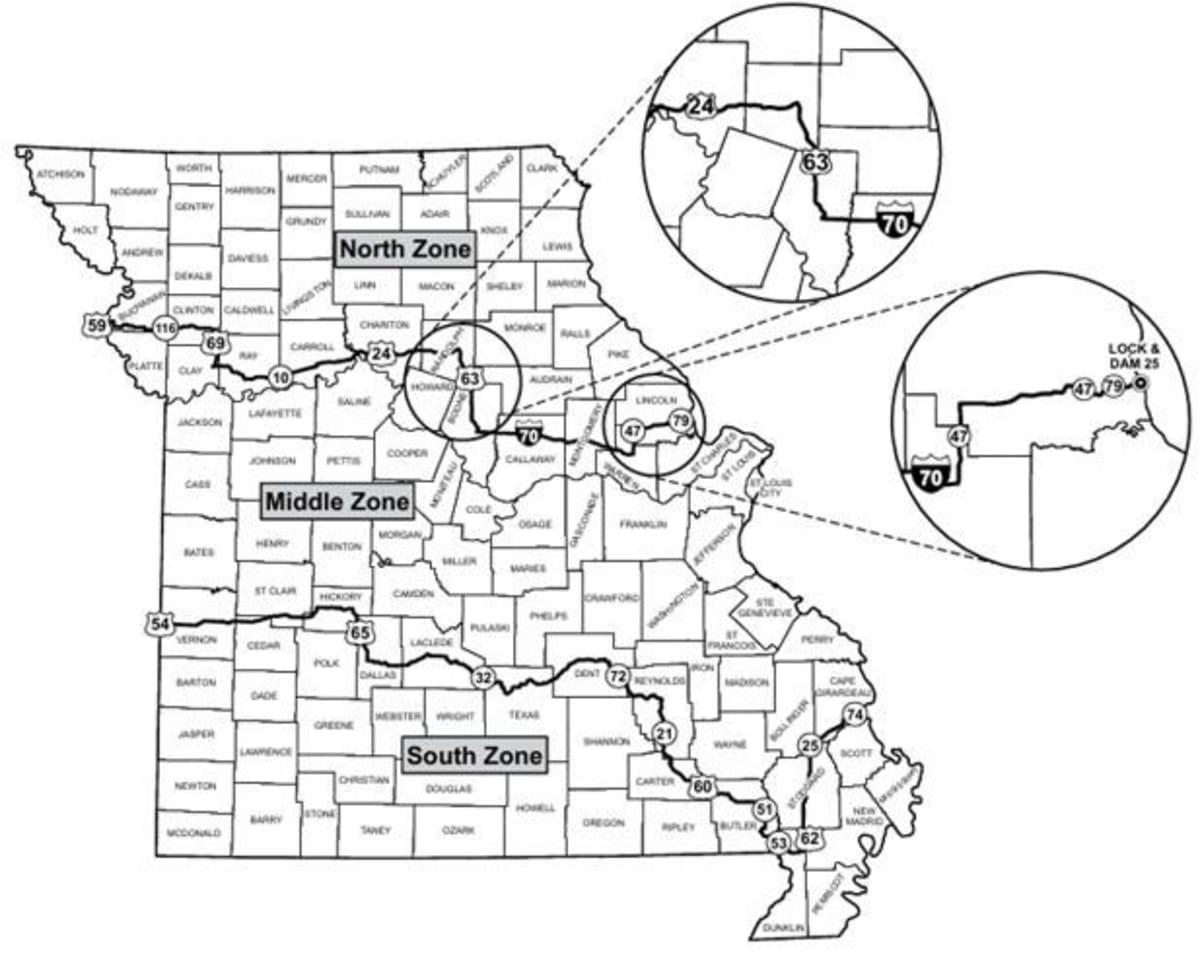 Duck Banck Missouri duck hunters will see changes to zones, season dates - AOL