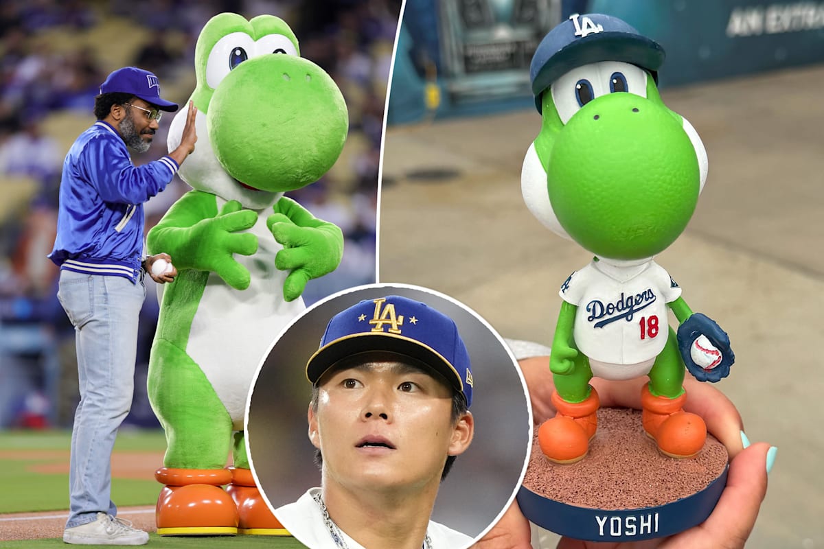S*I様 Yoshi フィギュア 18 Dodgers限定品 Yoshinobu Yamamoto 'Yoshi' bobbleheads reach eye-watering prices