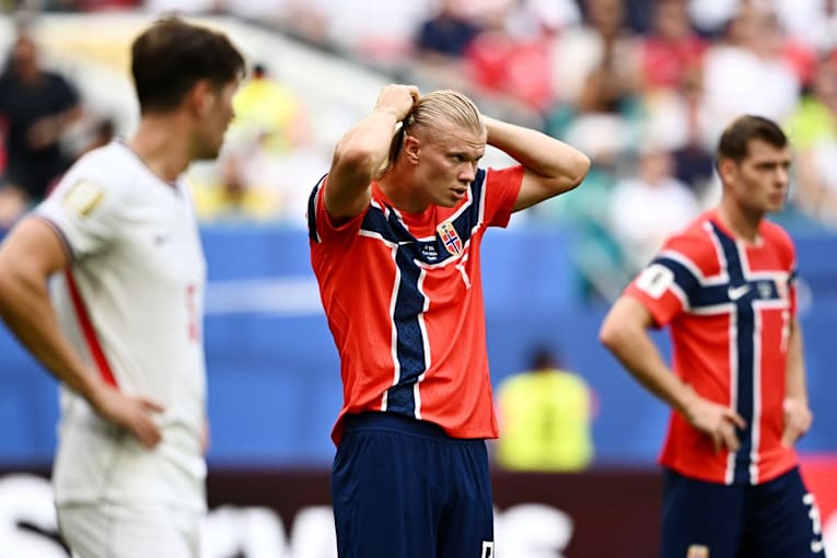 Why was Norway&rsquo;s second goal against England ruled out by VAR?