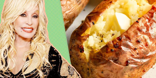 I tried Dolly Parton's trick for the best baked potato — the result was incredible