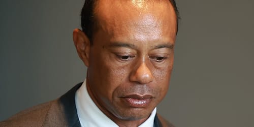 Rare Tiger Woods appearance sparks concern after arrest and rehab stint