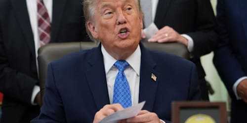 Trump unveils new US passport with image of himself and a warning