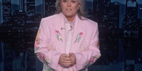 Rosie O'Donnell returns to late night with a 'personal' message for Trump