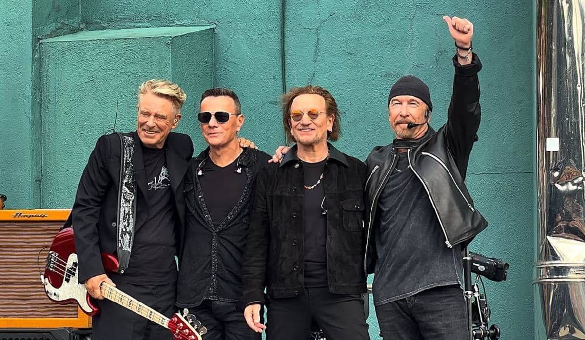 U2 celebrate 50th anniversary at the school where they formed - AOL