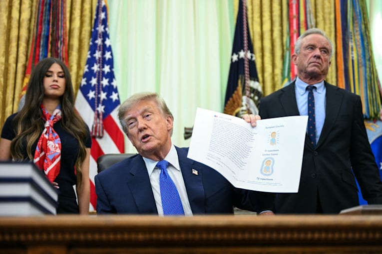 Doctors push back on Trump executive order to change childhood vaccine schedule