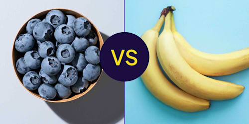Blueberries vs. bananas: Which fruit best supports energy and blood sugar?
