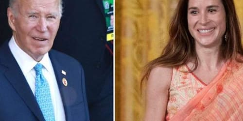 Joe Biden seen in rare photo with daughter Ashley amid 'painful' cancer battle