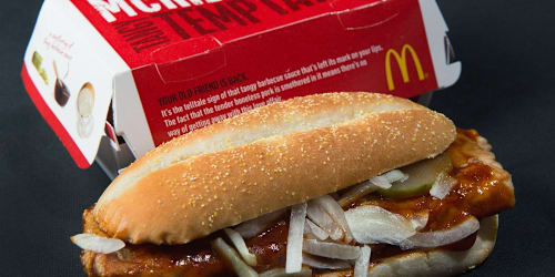 McDonald's confirms the McRib is returning — but there's a catch