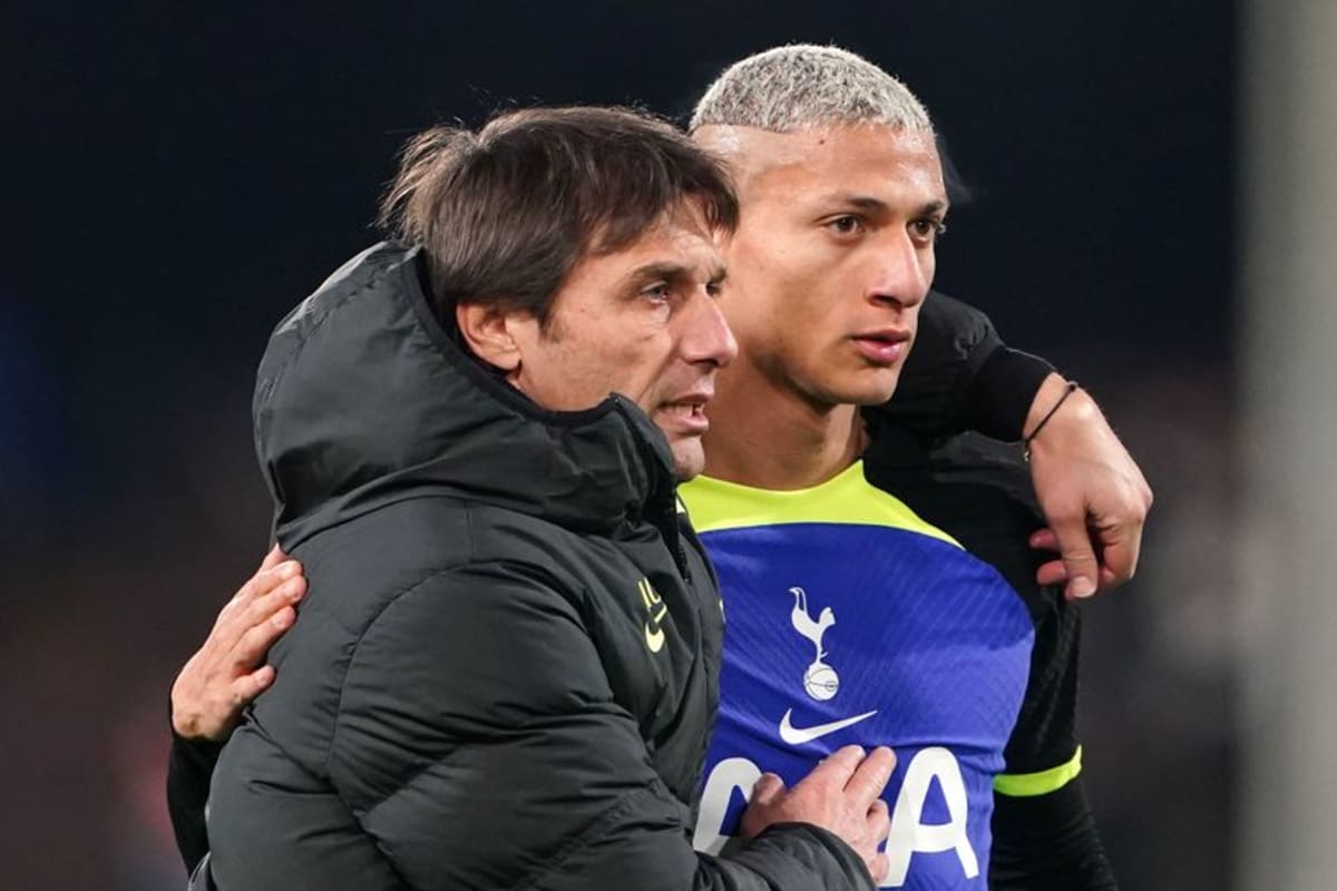 Richarlison put in place by brutal Antonio Conte as ex-boss makes feelings clear on Tottenham - AOL.com