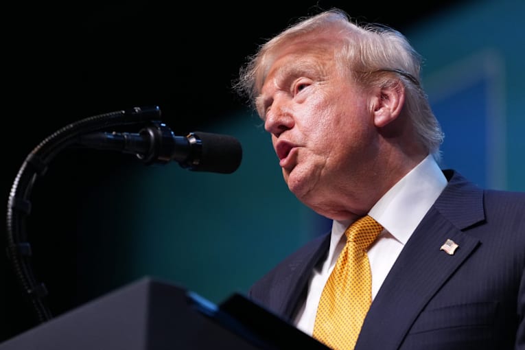 Trump bashes MS Now journalist at &lsquo;failing network&rsquo;: &lsquo;Why would you want to work for them?&rsquo;