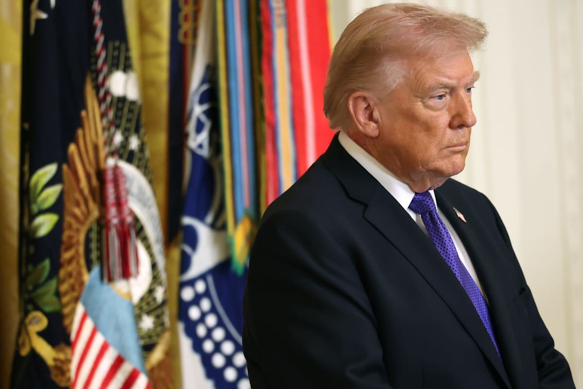 What Is President Donald Trump’s Neck Rash? Doctor Reveals Cause Behind ...