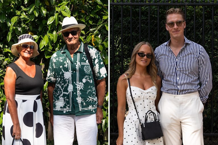 I spent the day at Wimbledon and saw these 3 looks everywhere