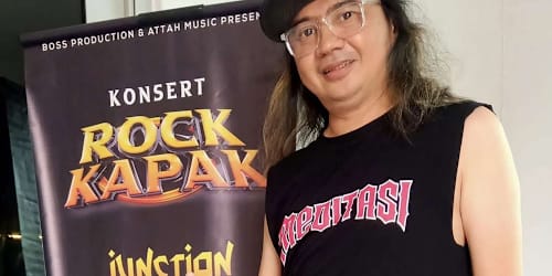 Drummer, 56, dies after collapsing onstage 2 songs into rock festival set